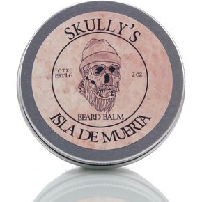 Skully's Isla De Muerta Beard Balm 2 oz. (Coconut and Pineapple Scented) Medium Hold Beard balm for Men, Deep Conditioning, Tames Flyaways, Promotes Healthy Beard Growth in Saudi Arabia