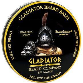 Gladiator Beard® Conditioning Balm (2.6 oz.) – Fearless Scent - Gladiator Sized 2.6 oz, 30% More Than Most Beard Balms – Ultra-Rich BeardShield® Formula Designed to Tame and Condition Your Beard in Saudi Arabia