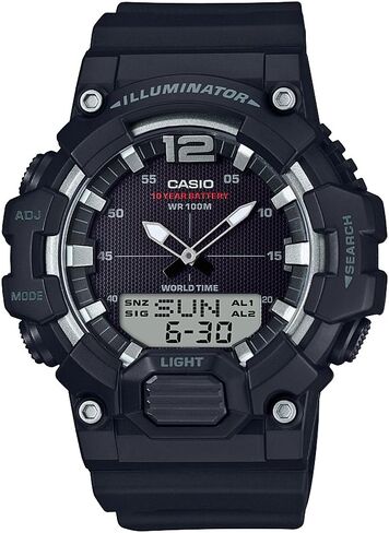 Casio Men's HDC-700-1AVCF Classic Analog-Digital Display Quartz Black Watch in Saudi Arabia