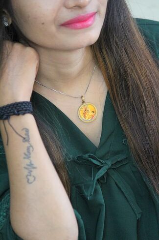 Jet Unique design Yantra Pendant Remove Negativity positive energy unisex Pendants Good look Pendant in Saudi Arabia