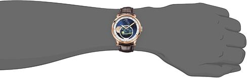 Agelocer Men's Top Brand Blue Moon Phase Genuine Mechanical Masculine Fashion Luxury Wrist Watch in Saudi Arabia