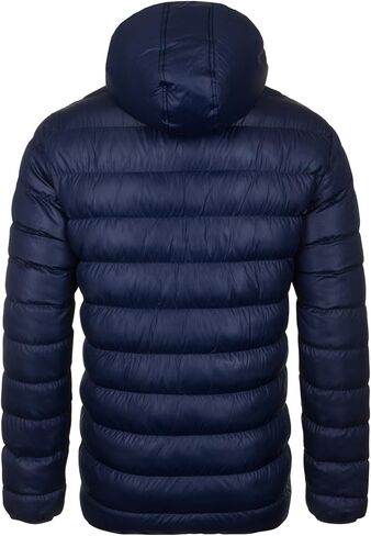 Chelsea FC Official Soccer Gift Mens Quilted Hooded Winter Jacket in Kuwait