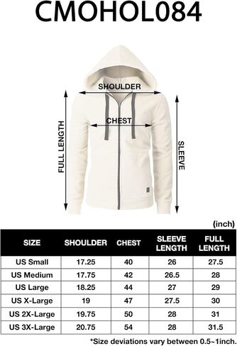 H2H Mens Casual Slim Fit Zip-up Fleece Jackets Active Winter Jackets Thermal in Saudi Arabia