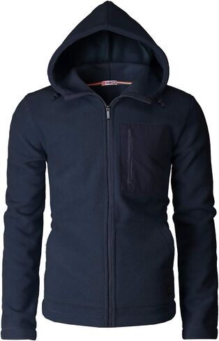 H2H Mens Casual Slim Fit Zip-up Fleece Jackets Active Winter Jackets Thermal in Saudi Arabia