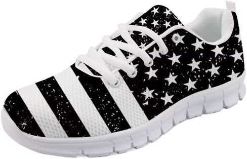 Forchrinse Cute Jean Cat with Green Eyes Women's Walking Running Shoes Slip on Easy Sneaker Sports Causal Athletic Shoes in Kuwait