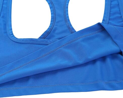 Yeeye Men's Sleeveless Y Back Muscle Half Crop Tank Top Tee T-Shirts Fitness Gym Sports Bra Clubwear in Saudi Arabia
