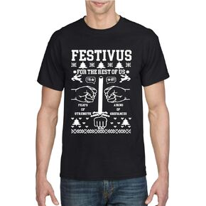 ALLNTRENDS Men's T Shirt Festivus Anti Christmas Secular Holiday Funny Complain in Kuwait