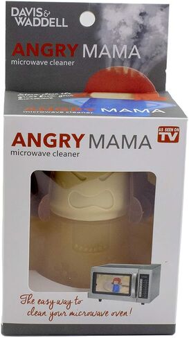 منظف ​​الميكروويف PPINA بالبخار Angry mama ينظف الخام بسهولة في دقائق. أداة المطبخ بالبخار سريعة الحركة، فقط أضف الخل والماء (أرجواني) in Saudi Arabia