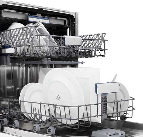 ZLINE 24" Tallac Series 3rd Rack Tall Tub Dishwasher in Custom Panel Ready with Stainless Steel Tub, 51 dBa (DWV-24) (Panel Ready) in Saudi Arabia
