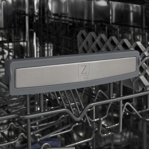 ZLINE 18" Tallac Series 3rd Rack Top Control Dishwasher in Custom Panel Ready with Stainless Steel Tub, 51dBa (DWV-18) (Pannel Ready) in Kuwait