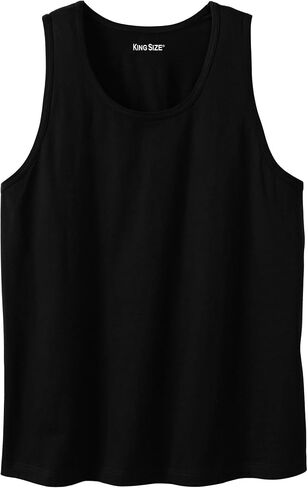 KingSize Men's Big & Tall Shrink-Less Lightweight Longer-Length Tank in Kuwait