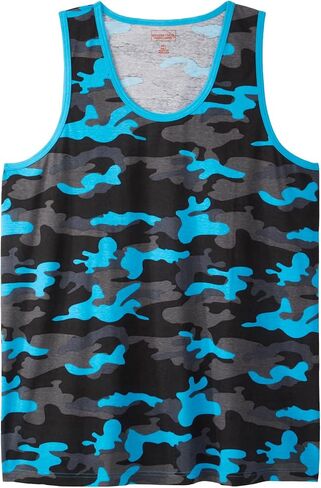 KingSize Men's Big & Tall Shrink-Less Lightweight Longer-Length Tank in Kuwait