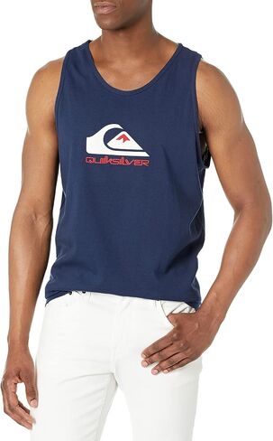 Quiksilver Men's Mw Logo Sleeveless Tank Top Tee Shirt in Saudi Arabia