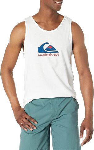 Quiksilver Men's Mw Logo Sleeveless Tank Top Tee Shirt in Saudi Arabia