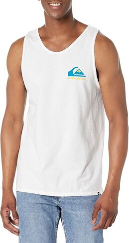 تي شيرت Quiksilver رجالي بدون أكمام يحمل شعار Mw in Kuwait