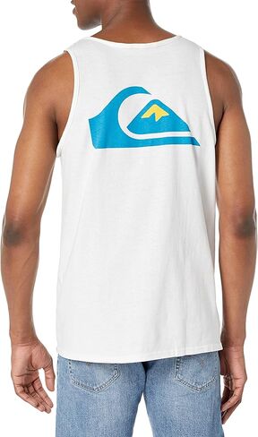 تي شيرت Quiksilver رجالي بدون أكمام يحمل شعار Mw in Kuwait