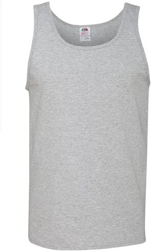 Fruit of the Loom 5 oz., 100% Heavy Cotton HD Tank, XL, ATHLETIC HEATHER in Kuwait