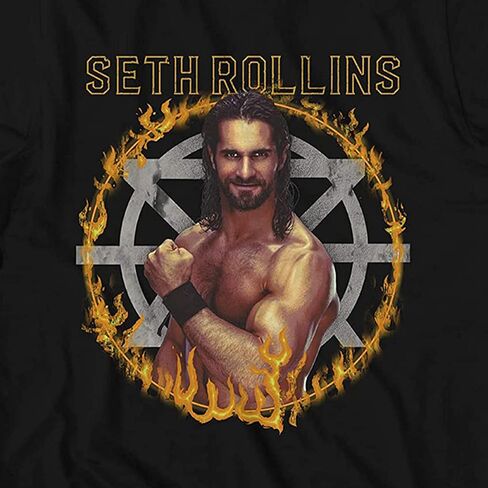 WWE Superstar Seth Rollins Shirt - Monday Night Messiah - World Wrestling Champion T-Shirt in Saudi Arabia