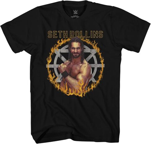 WWE Superstar Seth Rollins Shirt - Monday Night Messiah - World Wrestling Champion T-Shirt in Saudi Arabia