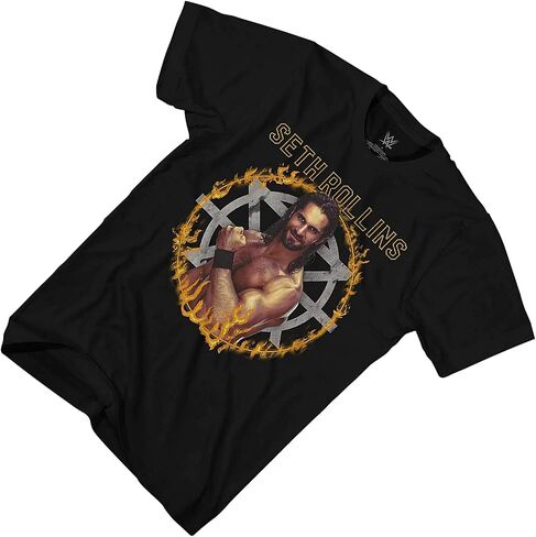 WWE Superstar Seth Rollins Shirt - Monday Night Messiah - World Wrestling Champion T-Shirt in Saudi Arabia