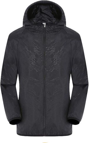 Ymosrh Women's Mens Flannel Jacket Men's Casual Jackets Windproof Ultra-Light Rainproof Windbreaker Top Winter in Saudi Arabia