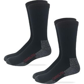 Carolina Ultimate Mens Merino Wool All Season Everyday Wear Crew Socks 2 Pair Pack in Saudi Arabia