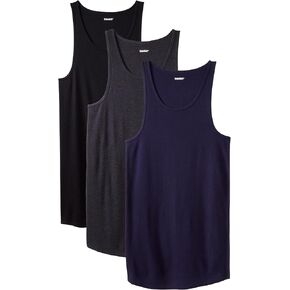KingSize Men's Big & Tall Cotton Tank Undershirt 3-Pack in Kuwait