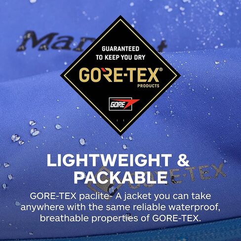 سترة المطر الرجالية البسيطة GoreTex المقاومة للماء من Marmot in Kuwait