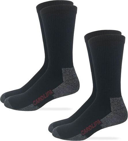 Carolina Ultimate Mens Merino Wool All Season Everyday Wear Crew Socks 2 Pair Pack in Saudi Arabia
