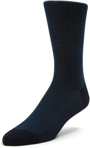 Bresciani Mid-Calf Jacquard Cotton Men's Italian Dress Socks in Saudi Arabia