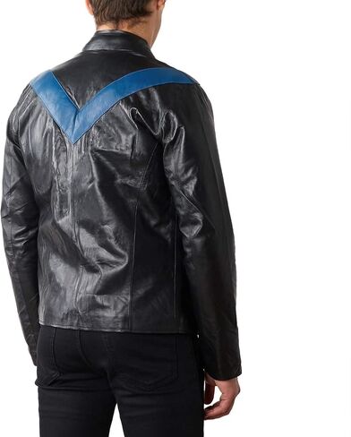 Men's Nightwing Leather Jacket in Saudi Arabia