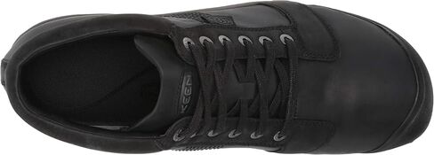 KEEN Men's Austin Mid Height Waterproof Casual Ankle Boot, Black/Black, 12 in Saudi Arabia