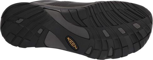 KEEN Men's Austin Mid Height Waterproof Casual Ankle Boot, Black/Black, 12 in Saudi Arabia
