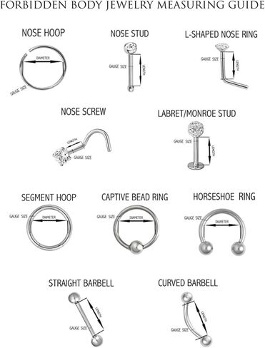 Forbidden Body Jewelry 0g Plugs, 0g Gauges, Gauges for a Wedding, Plug Gauges, Rhinestone Plugs, Rose Gold IP Surgical Steel Crystal Rimmed Screw Fit Cute Plugs in Saudi Arabia