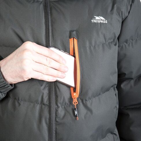 Trespass Blustery Casual Padded Mens Jacket Hooded Winter Heavyweight Jacket in Kuwait