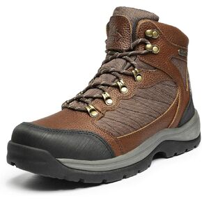 NORTIV 8 Men's Waterproof Hiking Boots Mid Ankle Hiker Mountaineering Trekking Boots in Saudi Arabia