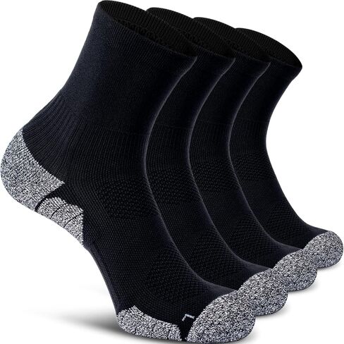 CWVLC Compression Athletic Quarter Socks Cushioned for Men Women Kids in Saudi Arabia