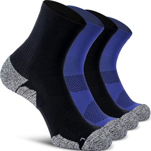 CWVLC Compression Athletic Quarter Socks Cushioned for Men Women Kids in Saudi Arabia