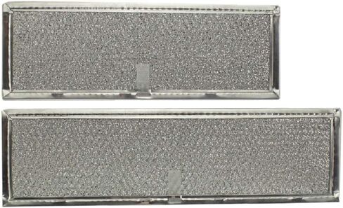 Air Filter Factory Replacement For Broan Nutone S97009786, 97009786, 97009786A Aluminum Mesh Grease Downdraft Range Hood Filter Set 3-7/8 x 8 x 3/32 & 3-7/8 x 10-3/8 x 3/32 Inches in Saudi Arabia