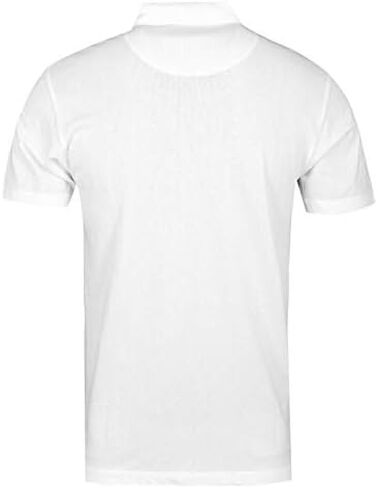 Sunspel Short Sleeve MPOL-1026 Riviera Polo Shirt T-Shirt in White in Saudi Arabia