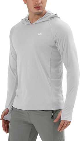 Ewedoos UPF 50+ Rash Guard for Men Swim Shirts for Men UV Sun Protection Fishing Shirts for Men Long Sleeve Sun Shirts in Saudi Arabia