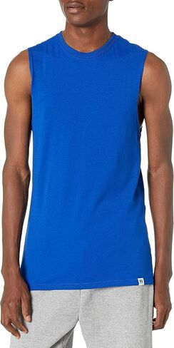 Russell Athletic Men's Cotton Performance Sleeveless Muscle T-Shirt in Saudi Arabia