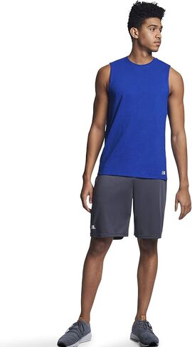 Russell Athletic Men's Cotton Performance Sleeveless Muscle T-Shirt in Saudi Arabia