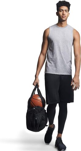 Russell Athletic Men's Cotton Performance Sleeveless Muscle T-Shirt in Saudi Arabia