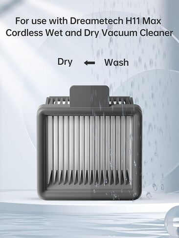 Dreametech H11 Max استبدال المكنسة الكهربائية الرطبة والجافة بفلتر HEPA in Kuwait
