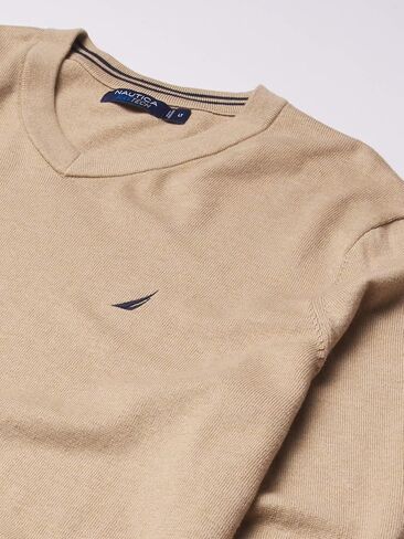 Nautica Men's Big and Tall Navtech V-Neck Sweater in Kuwait