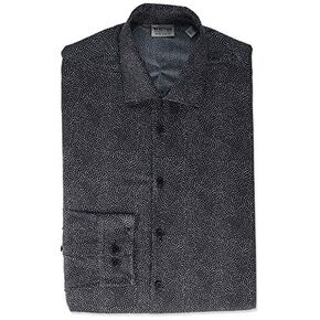 Kenneth Cole REACTION Men's Dress Shirt Extra Slim Fit Stretch Stay-Crisp Collar Print in Saudi Arabia