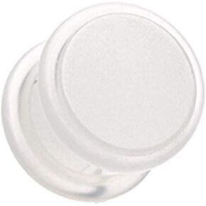 Covet Jewelry Glow in The Dark Acrylic Ear Gauge Plug