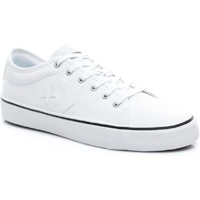 Converse Star Replay Star of The Show Unisex White Canvas Shoes Size 10.5 Men / 12 Women in Kuwait