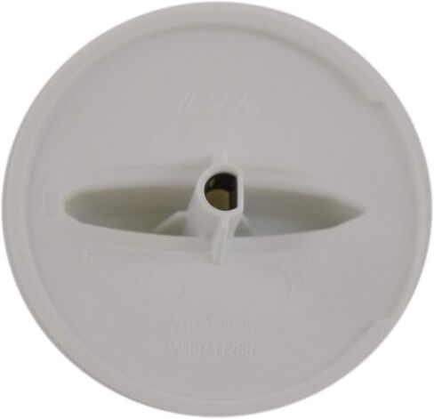 Whirlpool W10711289 Dryer Control Knob Genuine Original Equipment Manufacturer (OEM) Part in Saudi Arabia